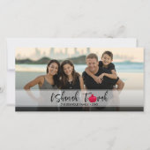 L'Shanah Tovah Pomegranateスクリプトエレガント写真 (正面)