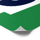 Lstr Tigersラグビーパーソナライズされたシャツポスター ポスター (角)