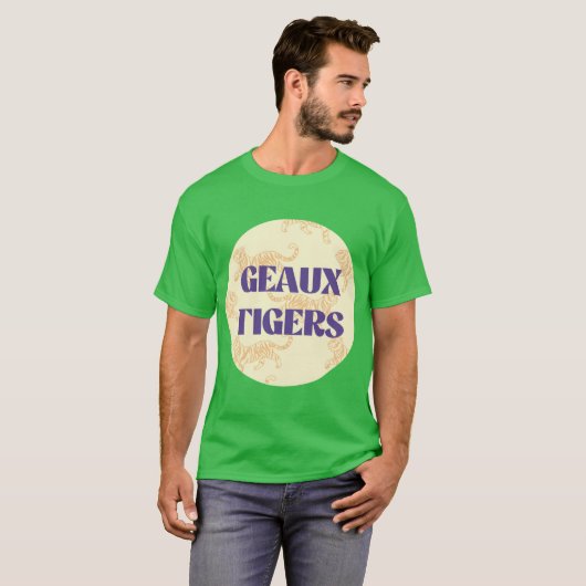 lsu geaux tigers tシャツ (正面フル)