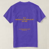 LSU Tigers 2025 Tシャツ (デザイン裏面)