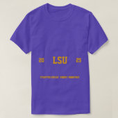 LSU Tigers 2025 Tシャツ (デザイン正面)