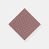 LSU Tigers Party Napkins - Tiger Print LSU Party スタンダードカクテルナプキン (角)