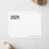 LSVAはノート感謝していしています ノートカード (正面/裏面インサイチュ)