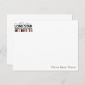 LSVAはノート感謝していしています ノートカード (正面/裏面)