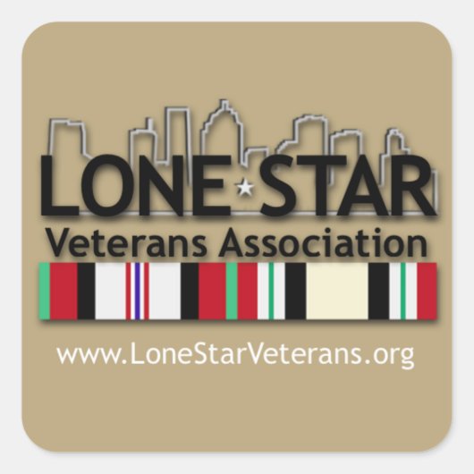 LSVAタンビークルデカール スクエアシール (正面)