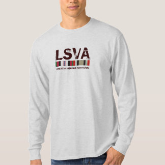 LSVAブラウンのティー Tシャツ