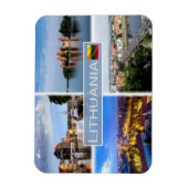 LTリトアニア – Klaipeda – トラカイ島 –  マグネット (縦)