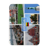 LTリトアニアLatvia Lietuva – リガ –  マグネット (縦)