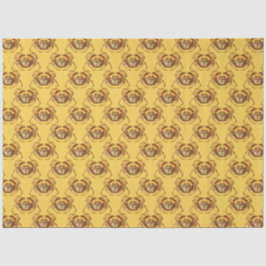 Lt Blueおよび金ゴールドシ航海のリーズデザイン2 薄葉紙