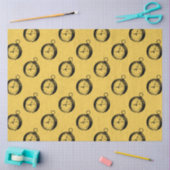 Lt Blueおよび金ゴールドシ航海のリーズデザイン5 薄葉紙 (クラフト)