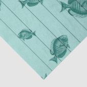 Lt Blueおよび金ゴールドシ航海のリーズデザイン7 薄葉紙 (詳細)