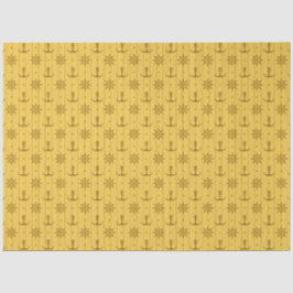 Lt Blueおよび金ゴールドシ航海のリーズデザイン9 薄葉紙