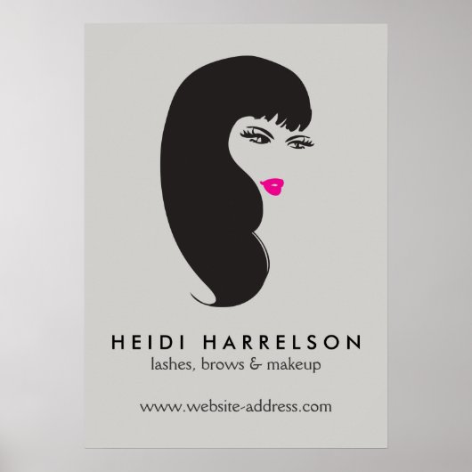 Lt Grayのラッシュズオンの女の子美しいポスター ポスター (正面)