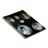 LtoRおよびTtoBからのポートレートのミニチュア、: Thoma ノートブック (右側)