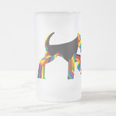 LTPフロステッドマグ フロストグラスビールジョッキ (中央)