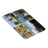 LUルクセンブルク – アルゼット – ビアンデン城 –  マグネット (右側)