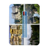 LUルクセンブルク – アルゼット – ビアンデン城 –  マグネット (縦)