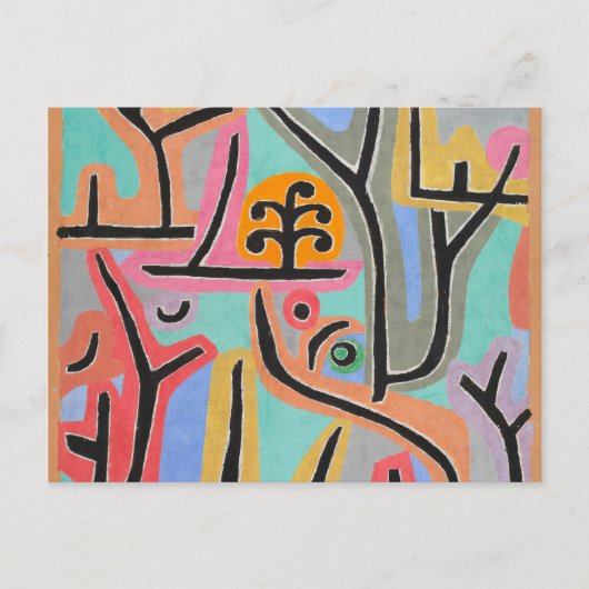 Lu近くのパークバイポールクレー ポストカード (正面)