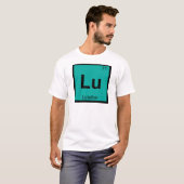 Lu - ルーテフィスク 化学周期表 シンボル フィッシュ tシャツ (正面フル)