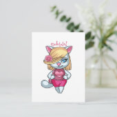 Lu OohのLaのLa ポストカード (スタンド正面)