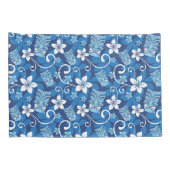 LUAU TIKI (BRIGHT BLUE) 枕カバー (裏面-右)