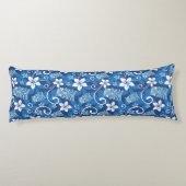 LUAU TIKI PATTERN (BRIGHT BLUE) ボディピロー (裏面)