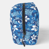 LUAU TIKI PATTERN (BRIGHT BLUE) DOPP KIT ドップキット (右)