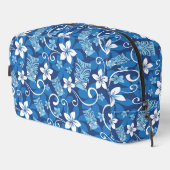 LUAU TIKI PATTERN (BRIGHT BLUE) DOPP KIT ドップキット (右コーナー)