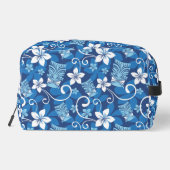 LUAU TIKI PATTERN (BRIGHT BLUE) DOPP KIT ドップキット (裏面)