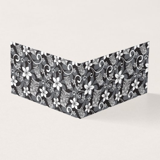 LUAU TIKI PATTERN (CHARCOAL) (外部)