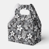 LUAU TIKI PATTERN (CHARCOAL) フェイバーボックス (正面サイド)