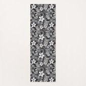 LUAU TIKI PATTERN (CHARCOAL) ヨガマット (正面)