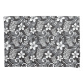 LUAU TIKI PATTERN (CHARCOAL) 枕カバー (正面左)