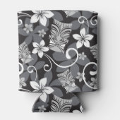 LUAU TIKI PATTERN (CHARCOAL) 缶クーラー (裏面)