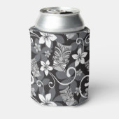 LUAU TIKI PATTERN (CHARCOAL) 缶クーラー (缶裏面)