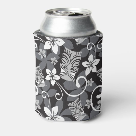 LUAU TIKI PATTERN (CHARCOAL) 缶クーラー (缶裏面)