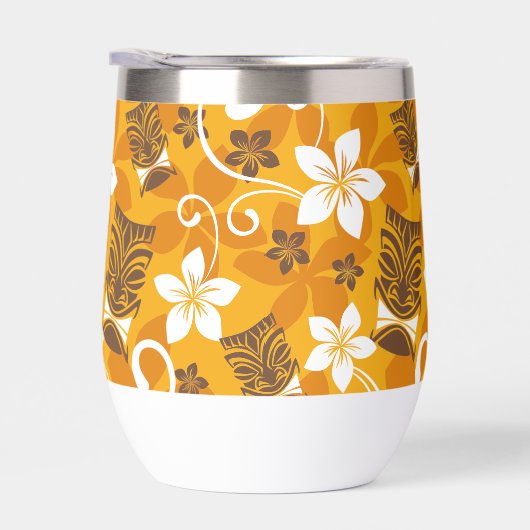 LUAU TIKI PATTERN (ORANGE) (右面)