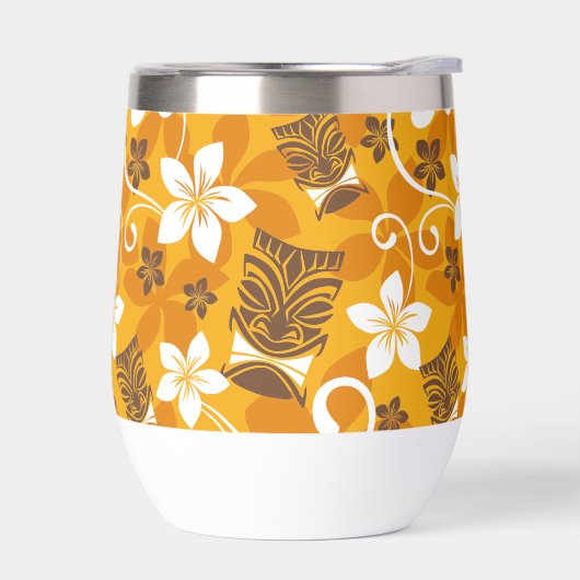 LUAU TIKI PATTERN (ORANGE) (左面)