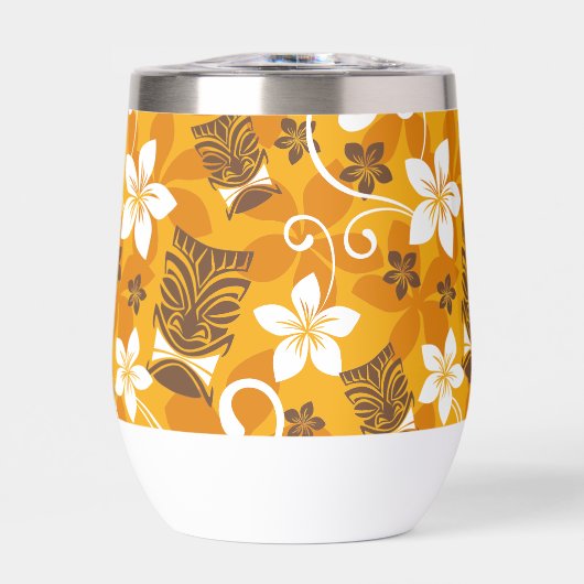 LUAU TIKI PATTERN (ORANGE) (正面)