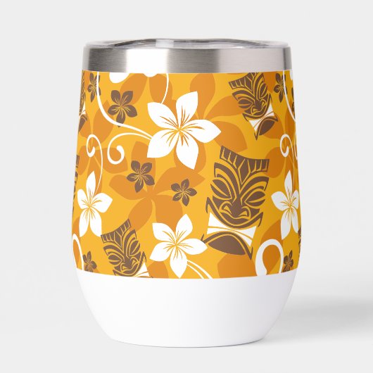 LUAU TIKI PATTERN (ORANGE) (背面)