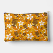 LUAU TIKI PATTERN (ORANGE) アクセサリーポーチ (裏面)