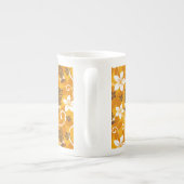 LUAU TIKI PATTERN (ORANGE) ボーンチャイナマグカップ (裏面)