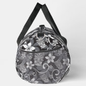 LUAU TIKI PATTTERN (CHARCOAL) ダッフルバッグ (右)