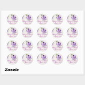 LUBAの結婚Coordinate Envelope Sticker ラウンドシール (シート)