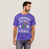 Lubbock Crickets - Texas Tシャツ (正面フル)