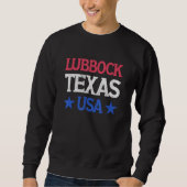 Lubbock Texas スウェットシャツ (正面)