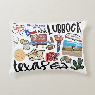 LUBBOCK TEXAS PILLOW アクセントクッション