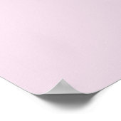 Lubbock Texas Pink Poster ポスター (角)