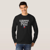 Lubbock Texas Y'all TX Southern Accent Vacation Tシャツ (正面フル)