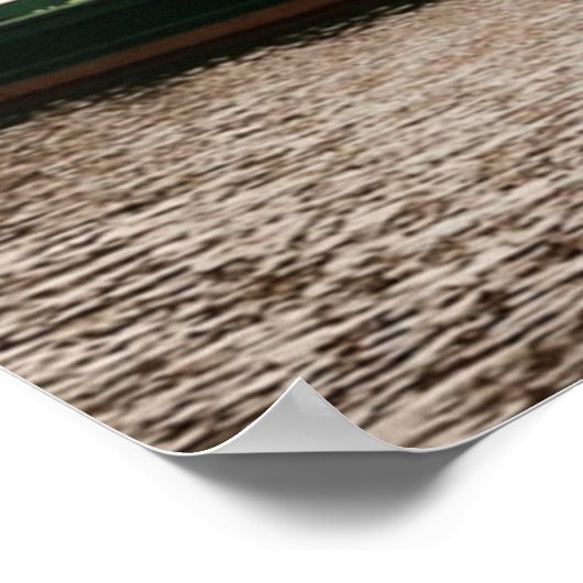 Lubeck Germany cityscape photograph ポスター (角)